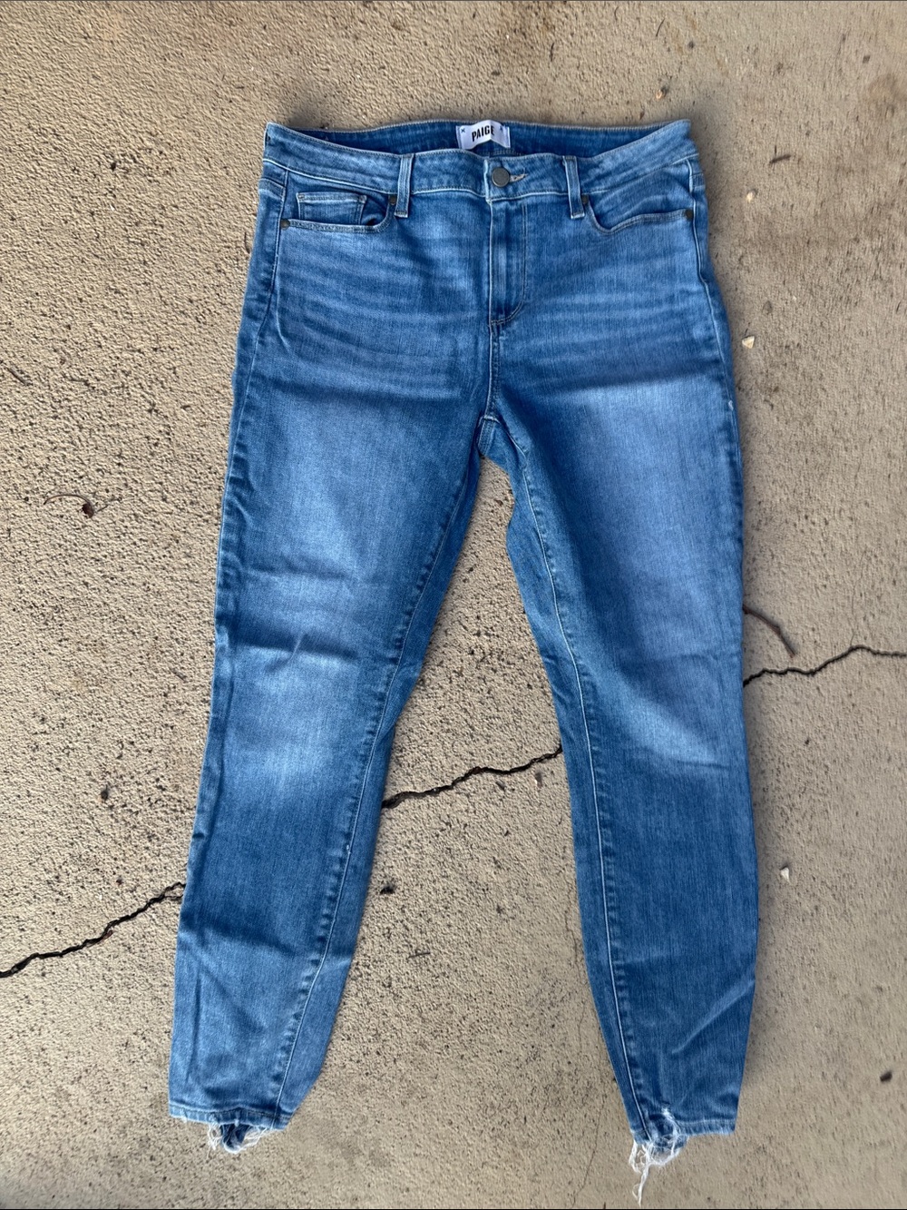 PAIGE Verdugo Ankle Stretch Jeans size 32